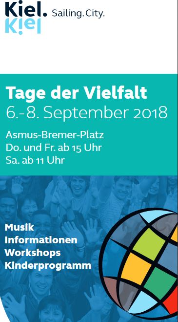 Tage der Vielfalt vom 06. bis 08.09.2018 in Kiel