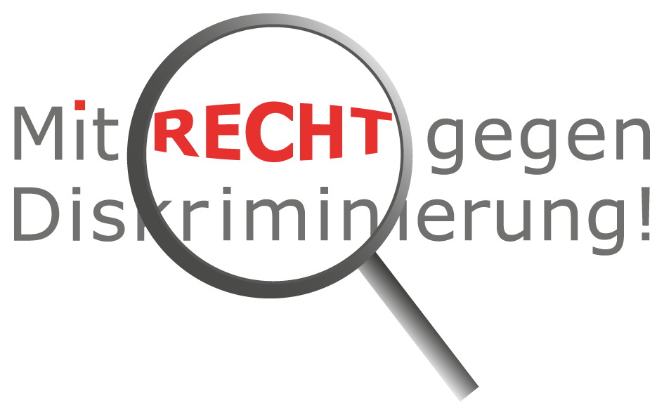 Logo: Mit Recht gegen Diskriminierung